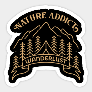 Nature Addict 1 Sticker